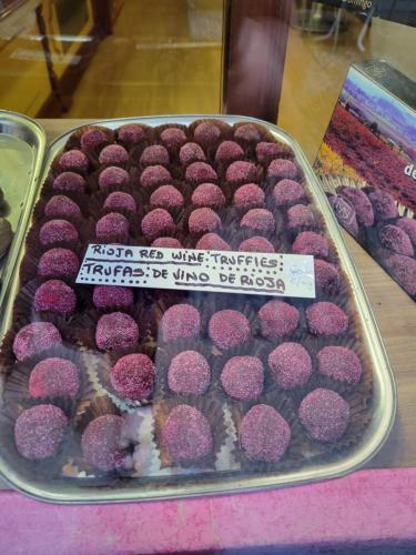 Here's my favorite...Rioja wine truffles.