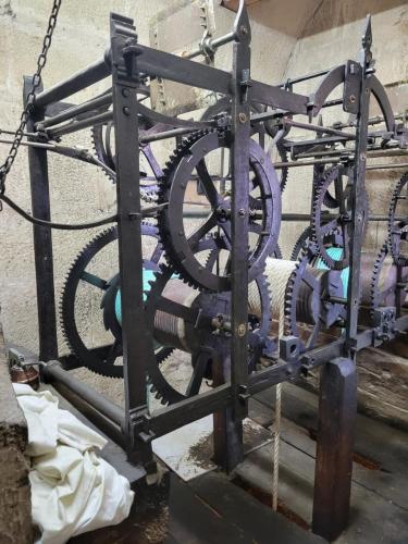 Gears for the clock in the tower