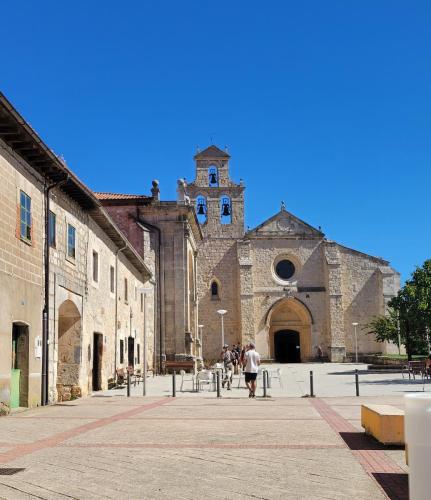 Monastery church and the plaza