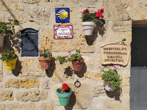 An old hospital for pilgrims converted to an albergue.