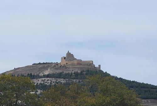 Old Castille I overlooking the town of Castrojeriz where we stayed