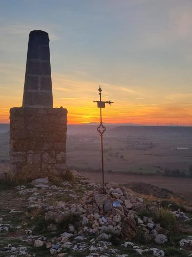 At the top, waiting for the sunrise