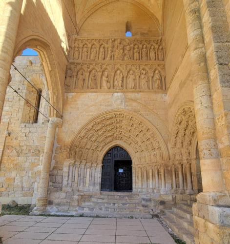 Entrance to the church