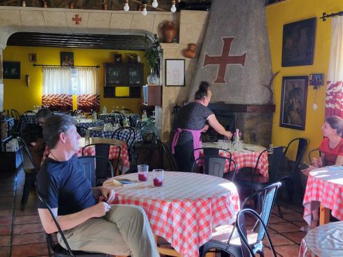 Inside the bar/dining area.