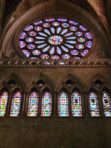 North rose window