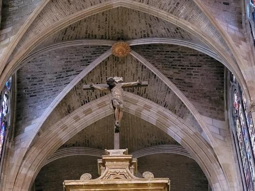 Top of the entrance to the choir stalls