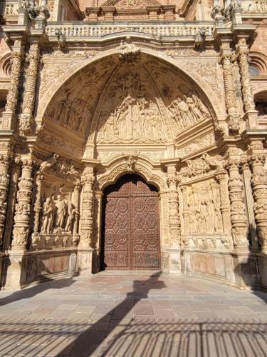 Front entrance to the cathedral