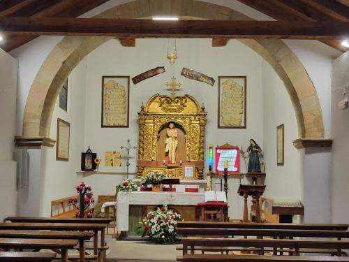 Inside the chapel