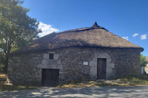 These round structures with thatched roofs were used to house both people and animals for warmth