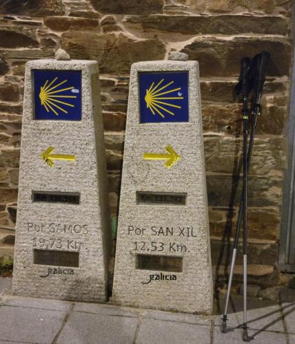 Even on the Camino, you have choices to make!