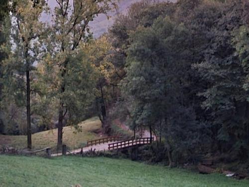 One of the many old bridges on our way.