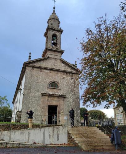 Village church where we received an additional stamp.