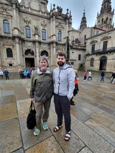 Chris and Zach...father and son from California.